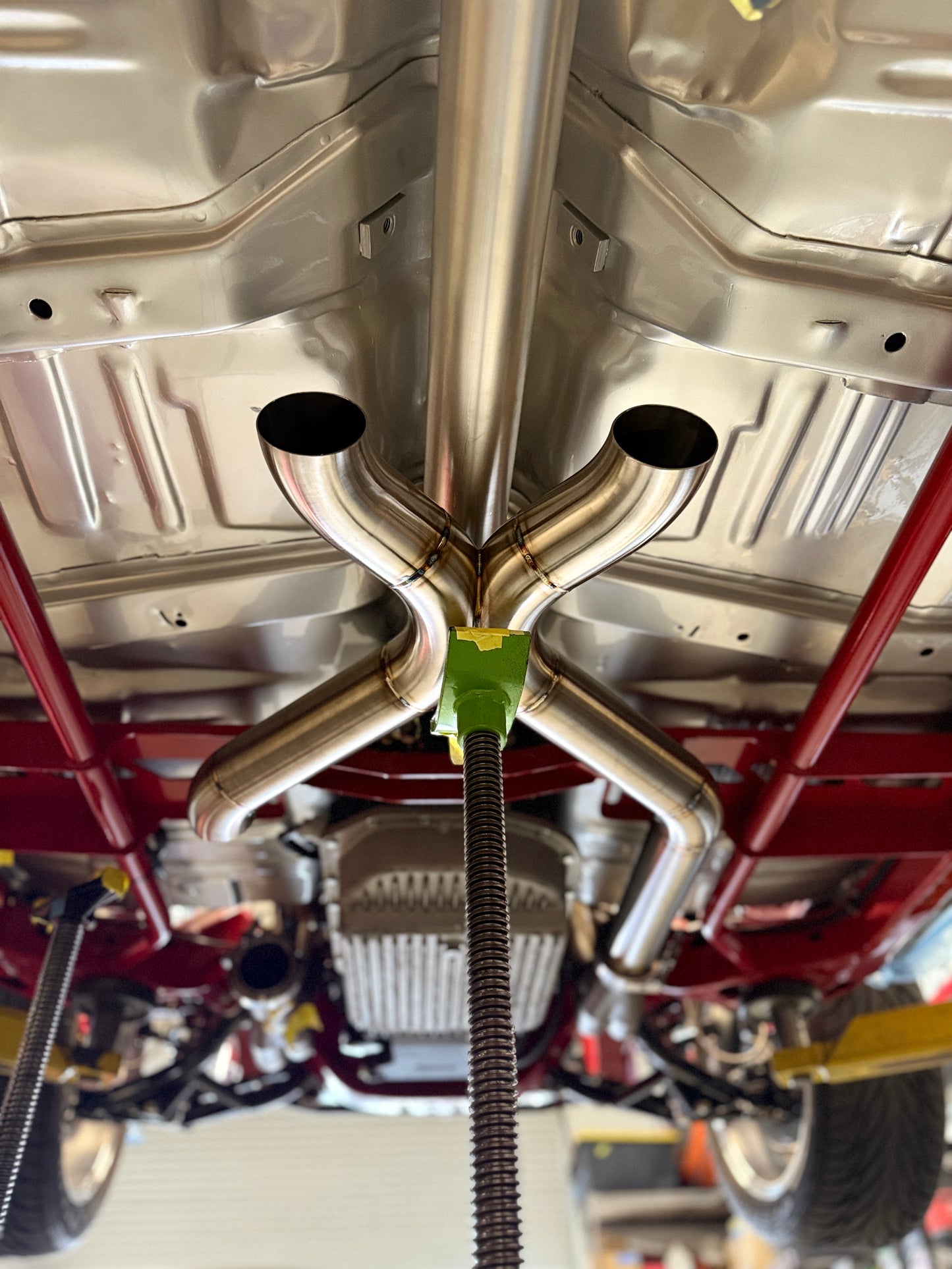 3" X-Pipe Merge 304 Stainless tacked (not welded)